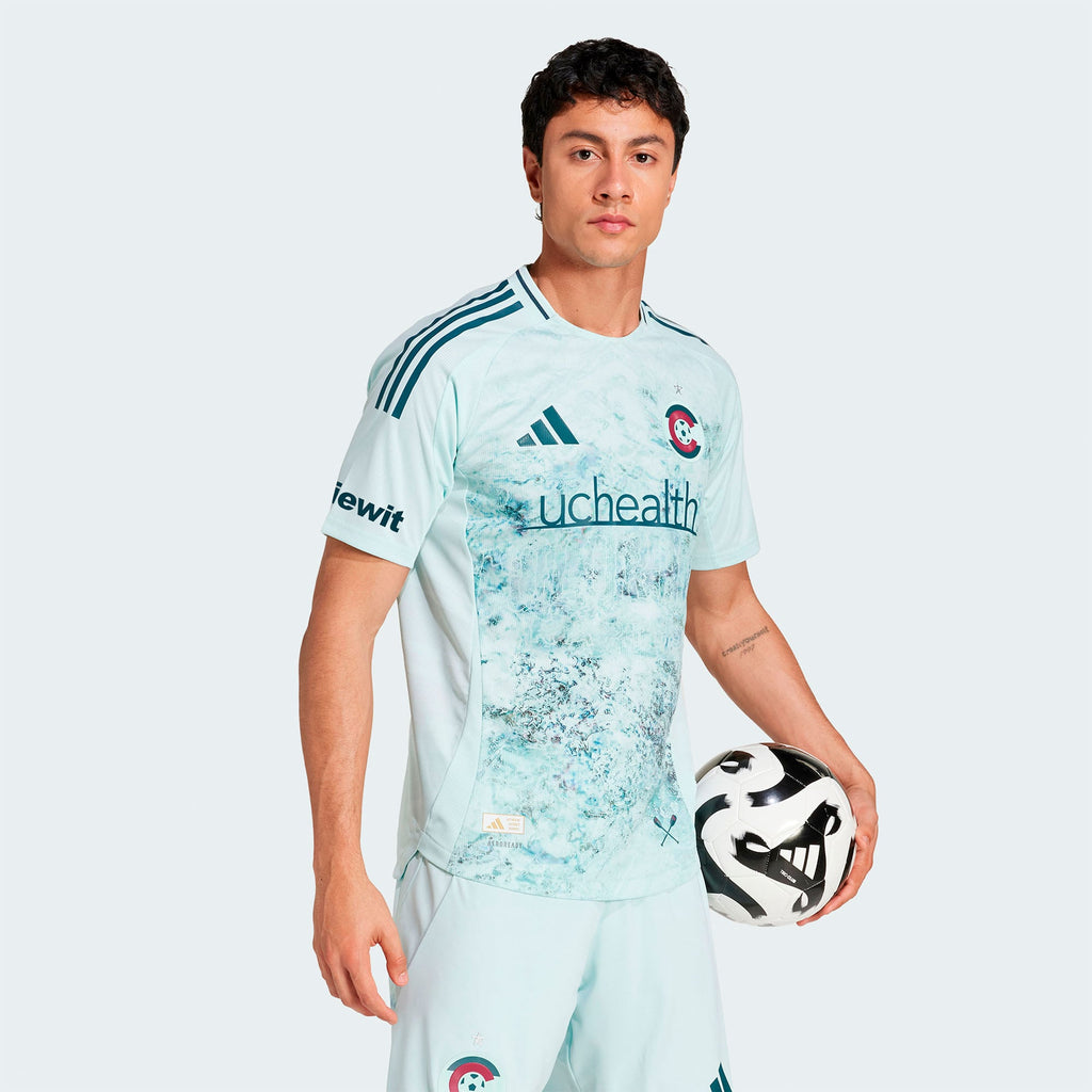Men's Colorado Rapids Green 2025/26 On-Field Authentic Headwaters Jersey