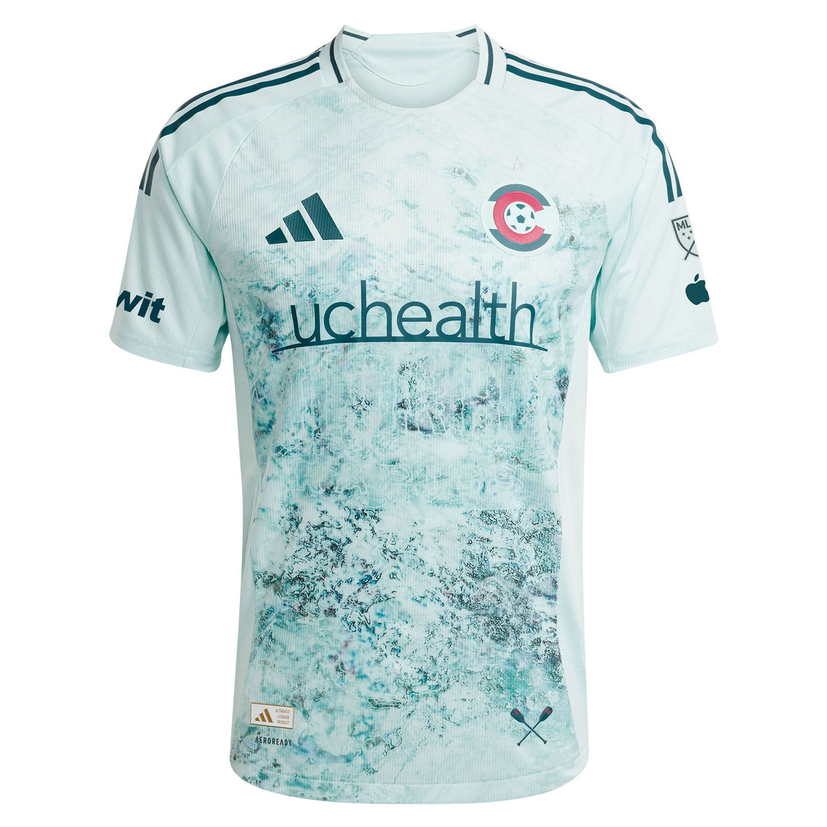 Men's Colorado Rapids Green 2025/26 On-Field Authentic Headwaters Jersey