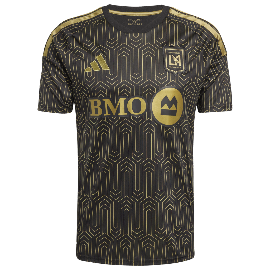 Men's LAFC Aaron Long Black 2026 Primary Kit Replica Jersey