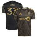 Men's LAFC Aaron Long Black 2026 Primary Kit Replica Jersey