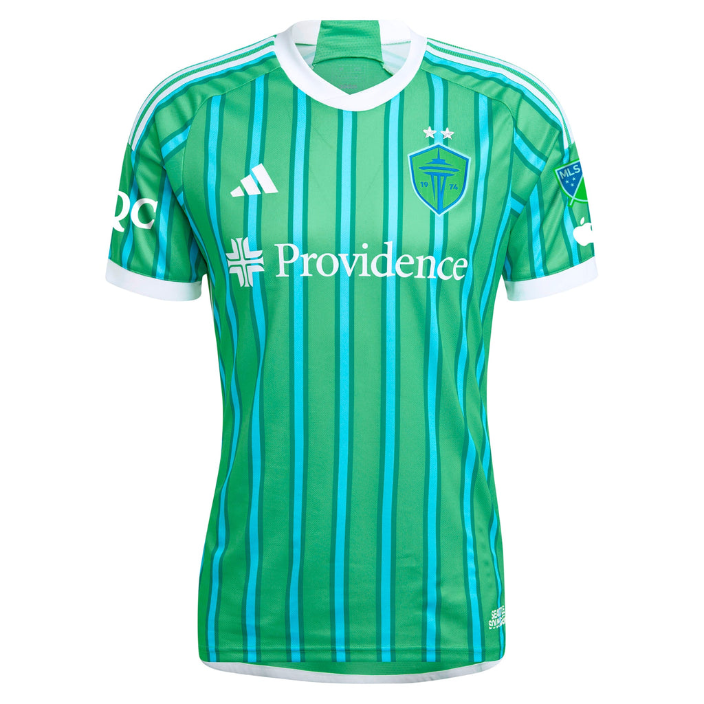 Men's Seattle Sounders FC Albert Rusnak Green 2024 The Anniversary Kit Authentic Player Jersey