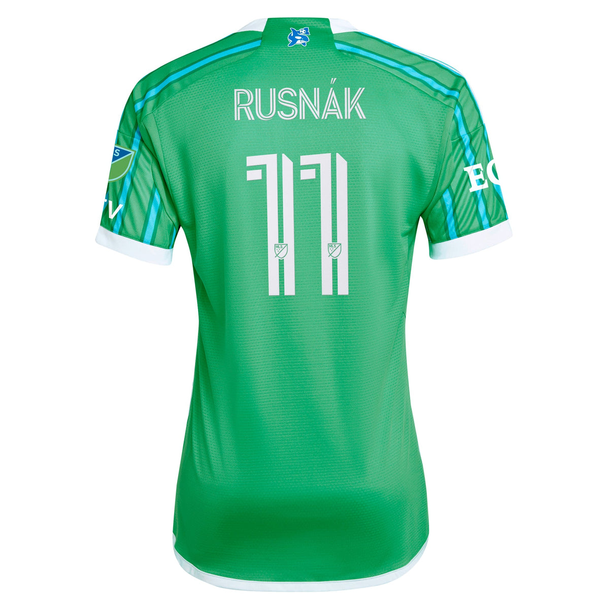 Men's Seattle Sounders FC Albert Rusnak Green 2024 The Anniversary Kit Authentic Player Jersey
