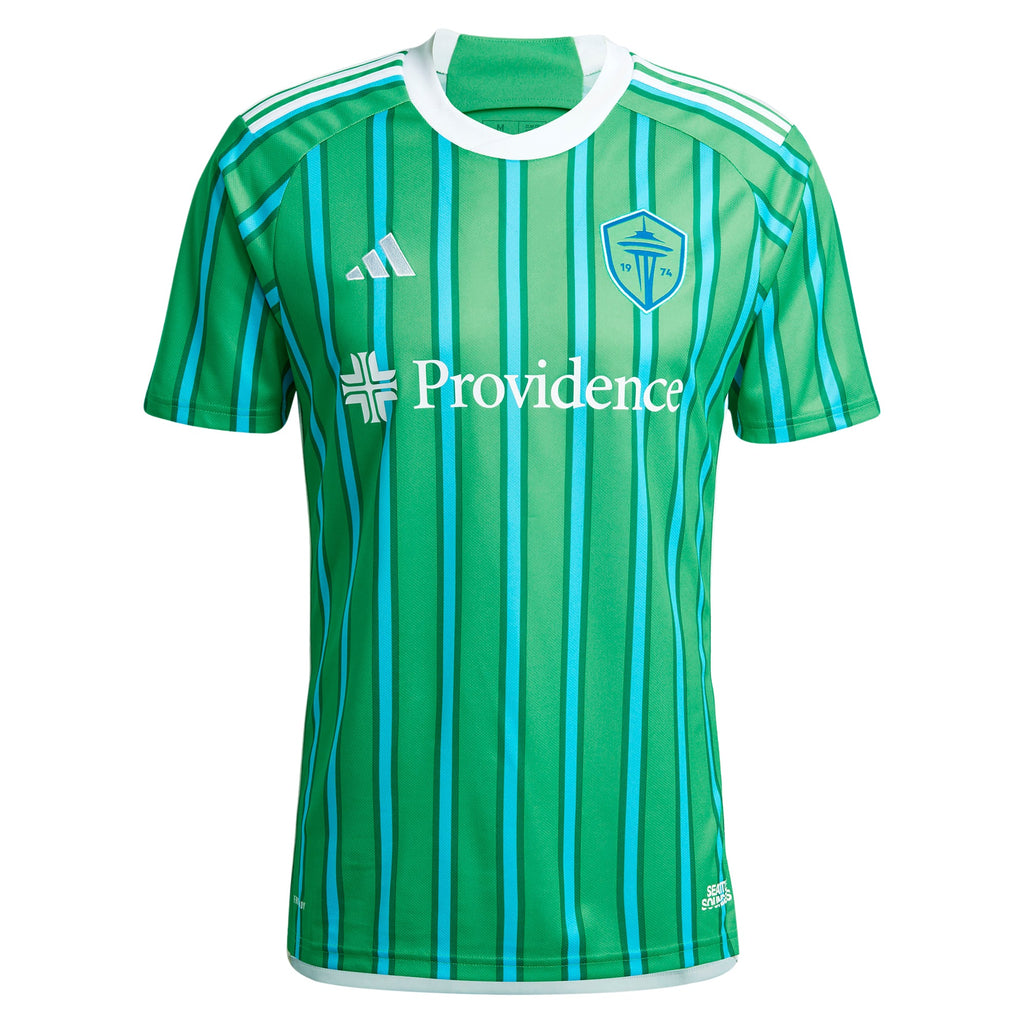 Men's Seattle Sounders FC Albert Rusnak Green 2024 The Anniversary Kit Replica Player Jersey