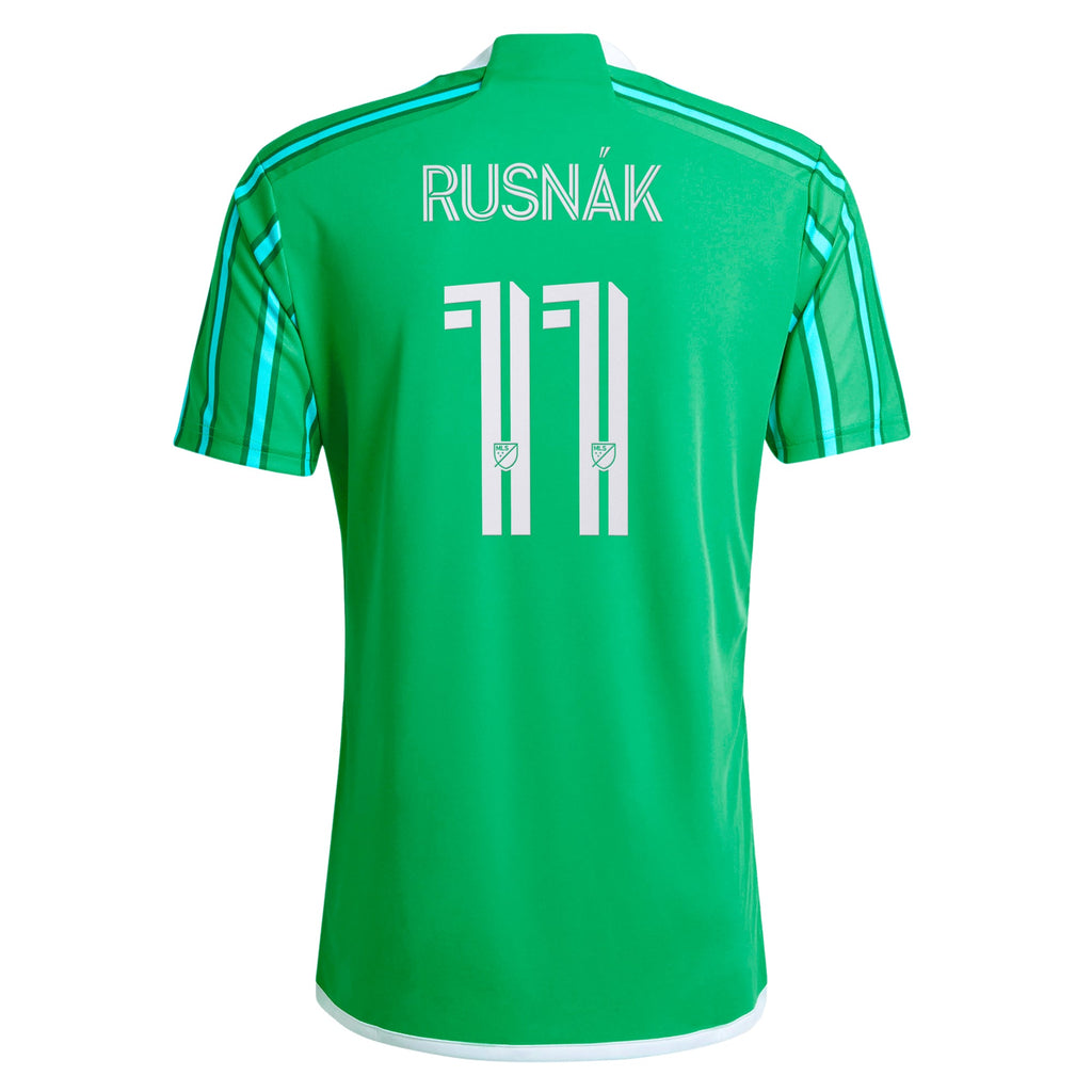 Men's Seattle Sounders FC Albert Rusnak Green 2024 The Anniversary Kit Replica Player Jersey