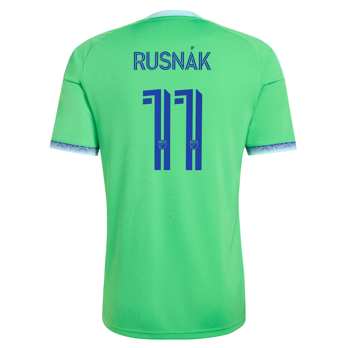 Men's Seattle Sounders FC Albert Rusnak Rave Green 2026 The Evergreen State Kit Replica Jersey