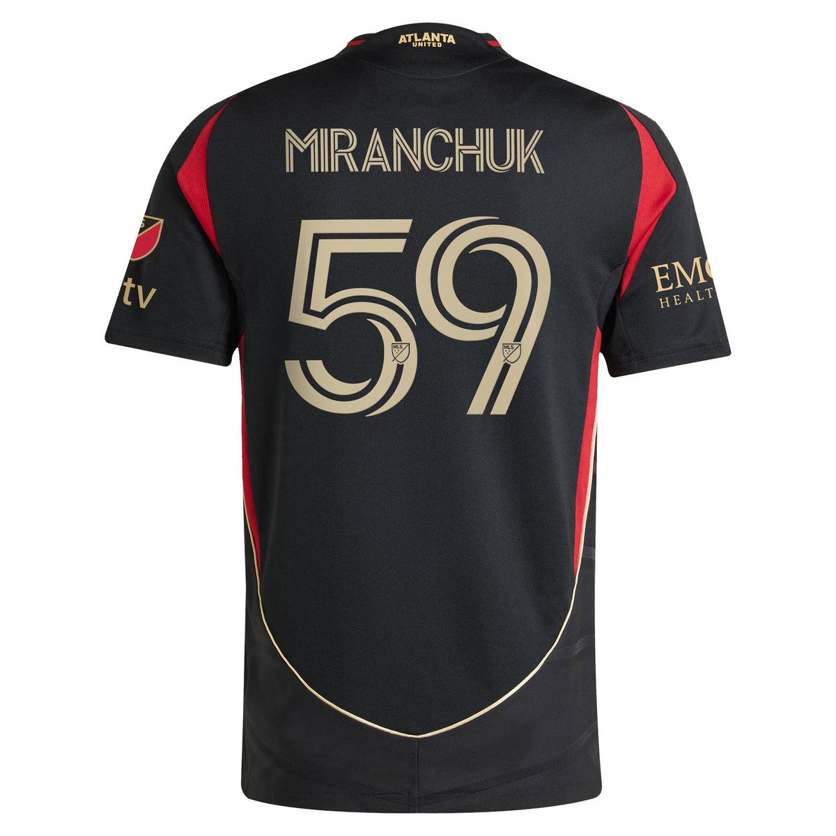 Men's Atlanta United FC Aleksei Miranchuk Black 2025 The Connector Authentic Player Jersey
