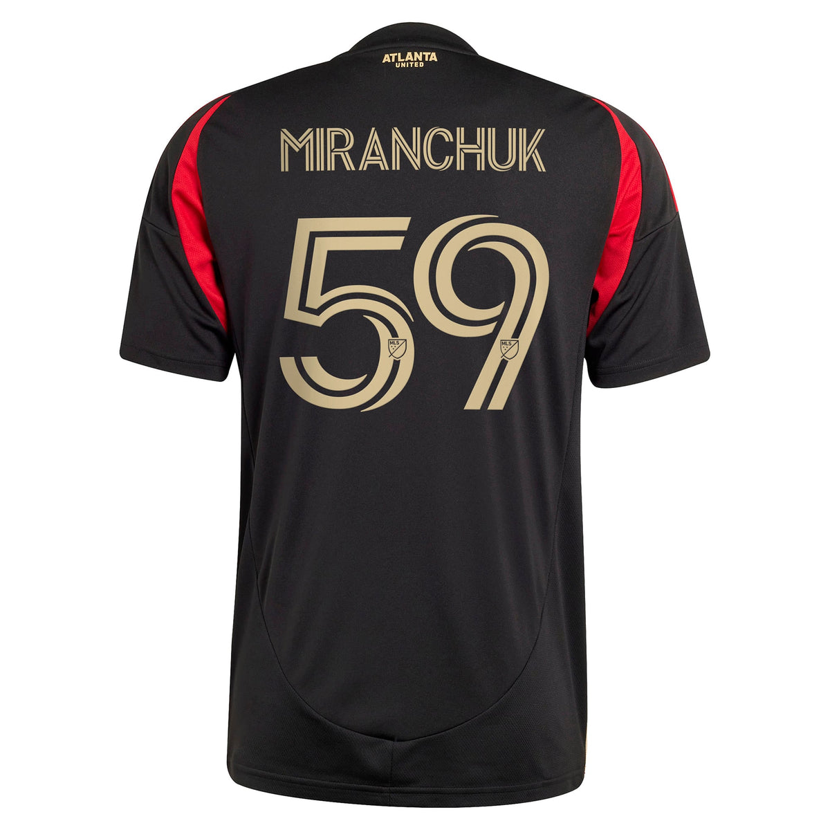 Men's Atlanta United FC Aleksei Miranchuk Black 2025 The Connector Replica Player Jersey