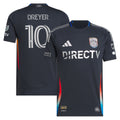 Men's San Diego FC Anders Dreyer Navy 2025 State of Flow On-Field Authentic Jersey