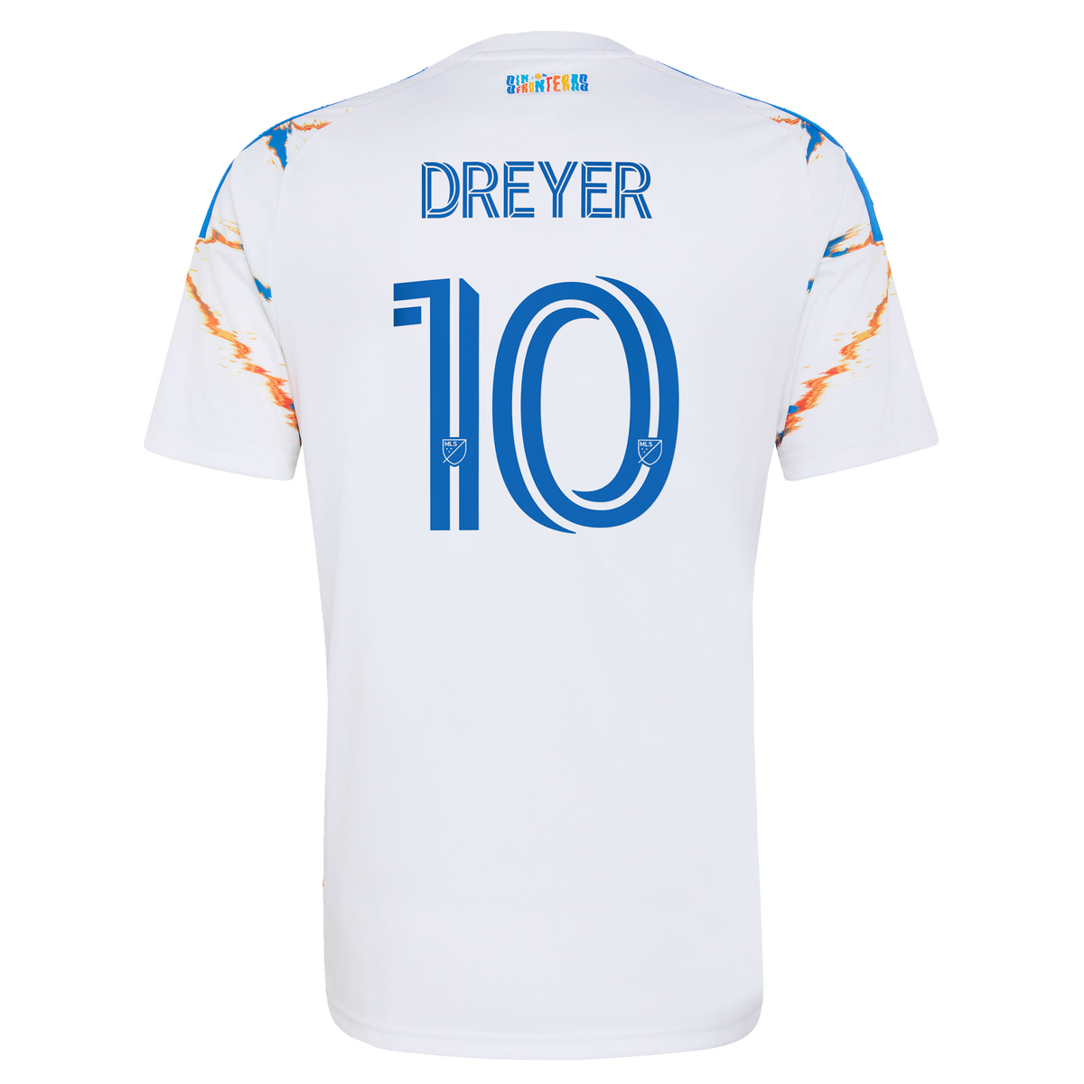 Men's San Diego FC Anders Dreyer White 2026 Unprecedented Unity Kit Replica Jersey