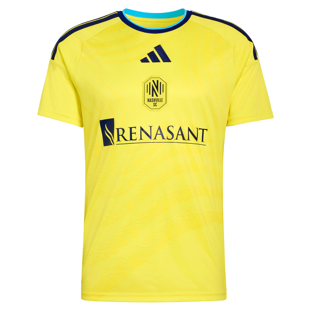 Men's Nashville SC Andy Najar Yellow 2026 The Reverb Kit Replica Jersey