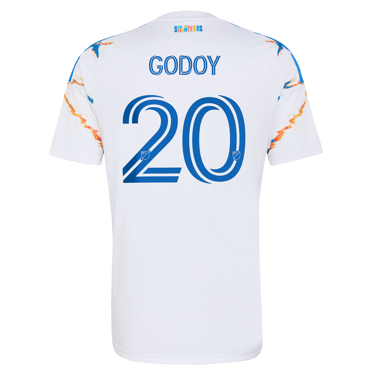 Men's San Diego FC Anibal Godoy White 2026 Unprecedented Unity Kit Replica Jersey
