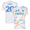 Men's San Diego FC Anibal Godoy White 2026 Unprecedented Unity Kit Replica Jersey