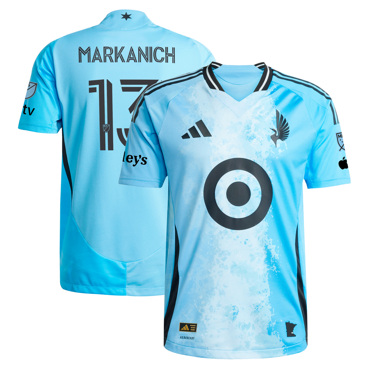 Men's Minnesota United FC Anthony Markanich Blue 2025 CONVERGENCE On-Field Authentic Jersey