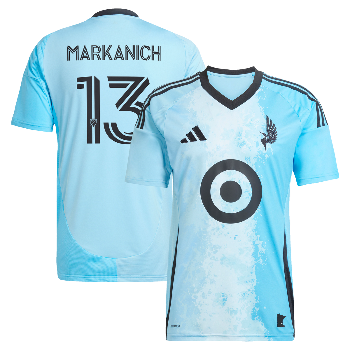 Men's Minnesota United FC Anthony Markanich Blue 2025 CONVERGENCE Replica Jersey