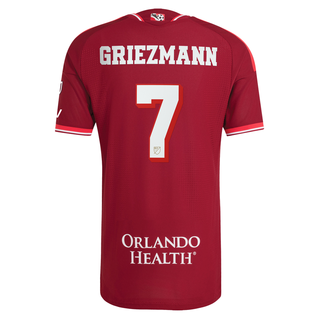 Men's Orlando City SC Antoine Griezmann Red 2026 Archive On-Field Authentic Jersey