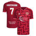 Men's Orlando City SC Antoine Griezmann Red 2026 Archive On-Field Authentic Jersey