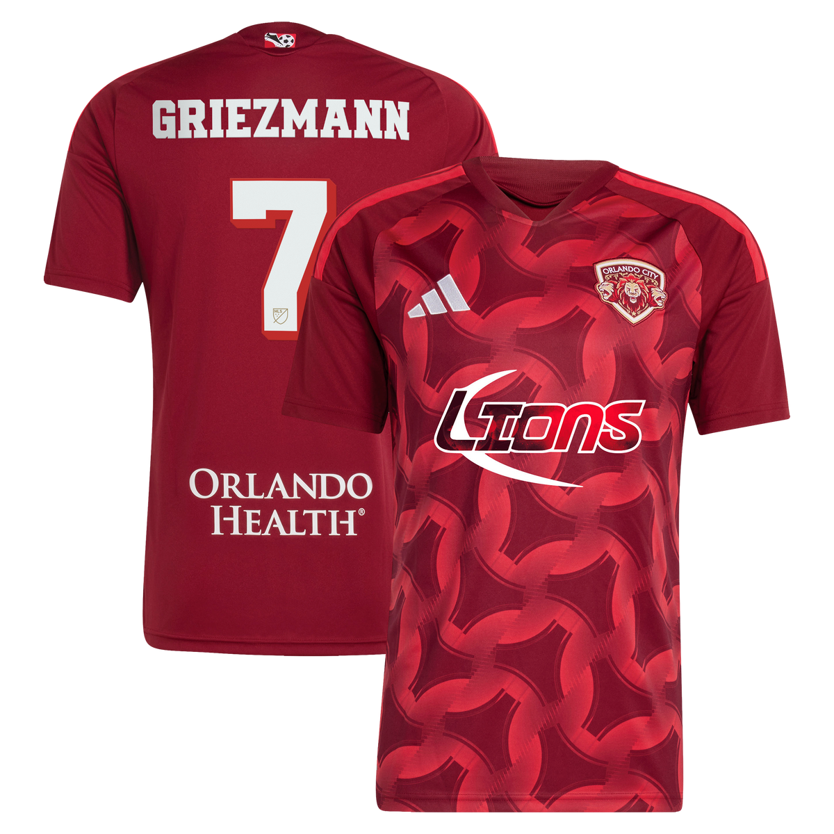 Men's Orlando City SC Antoine Griezmann Red 2026 Archive Replica Jersey