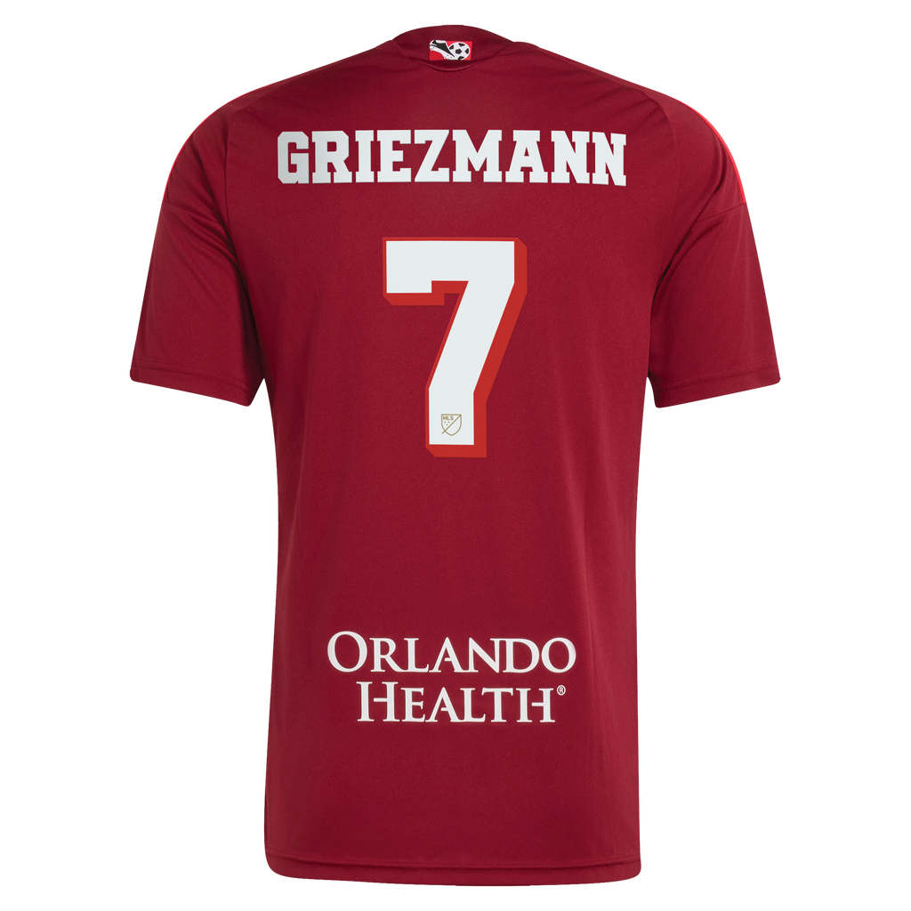 Men's Orlando City SC Antoine Griezmann Red 2026 Archive Replica Jersey