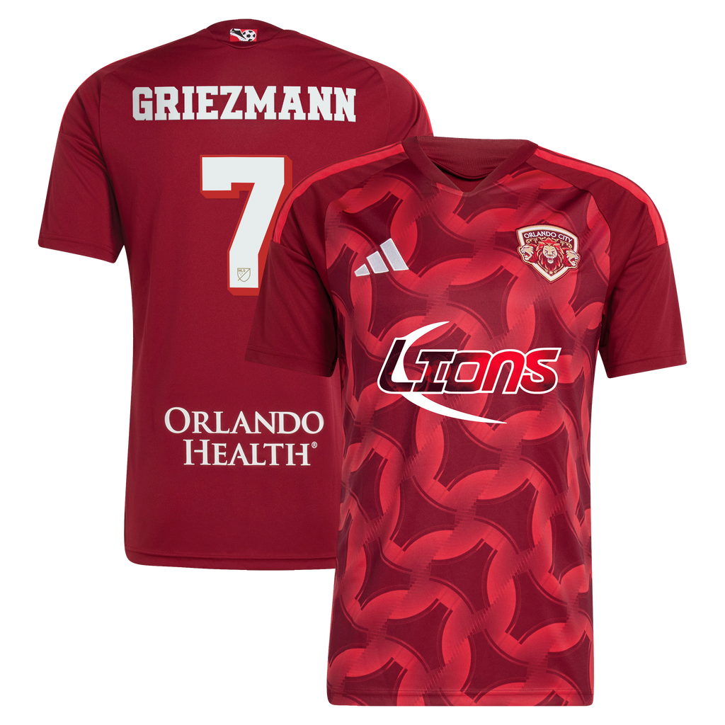 Men's Orlando City SC Antoine Griezmann Red 2026 Archive Replica Jersey