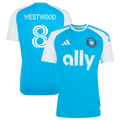 Men's Charlotte FC Ashley Westwood Blue 2026 Carolina Kit: Crowns Up Replica Jersey