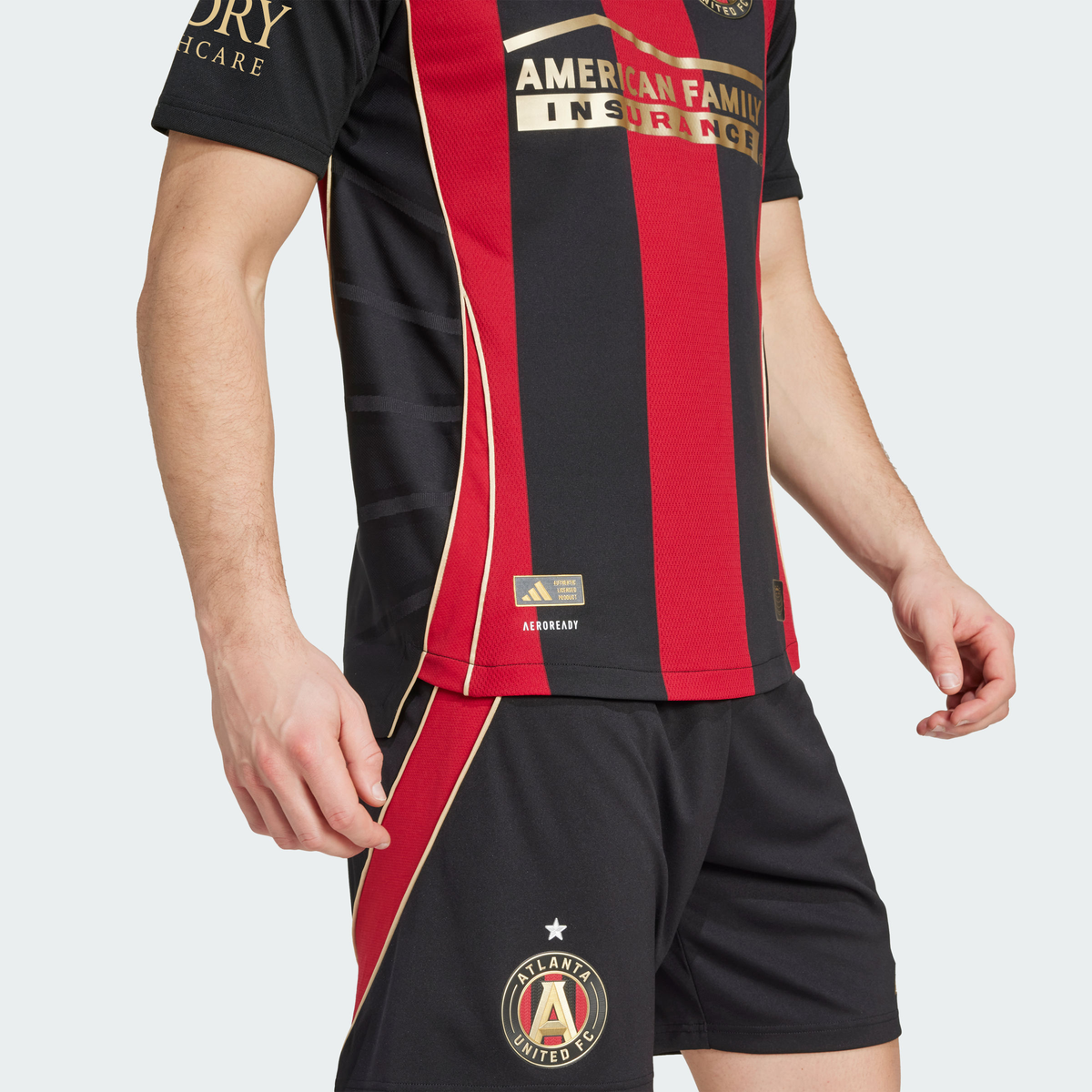 Men's Atlanta United FC Black 2025 The Connector Authentic Jersey