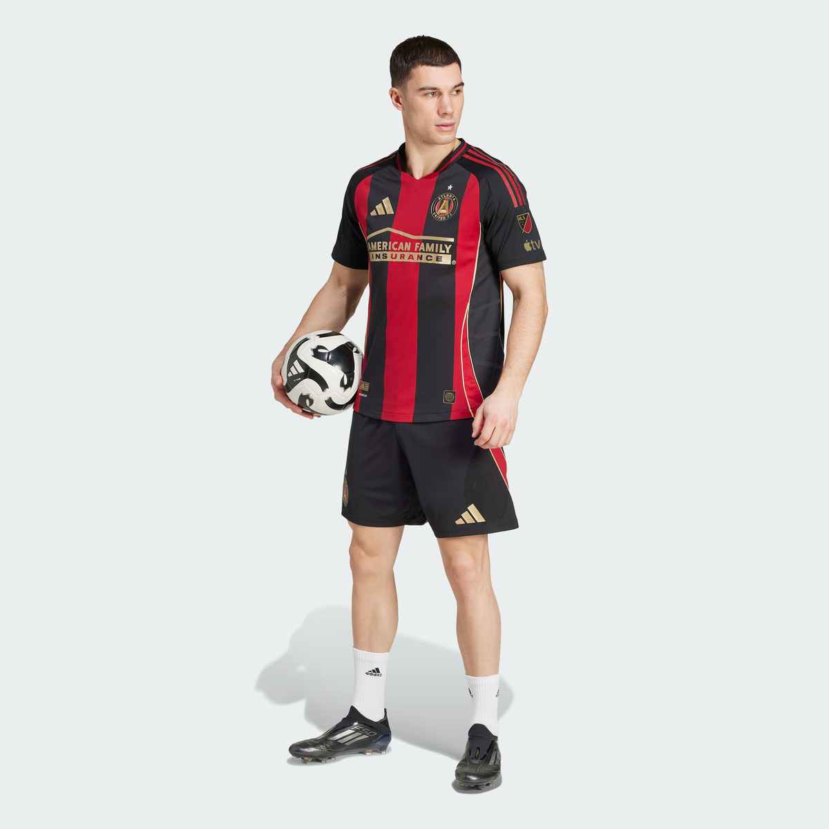 Men's Atlanta United FC Black 2025 The Connector Authentic Jersey