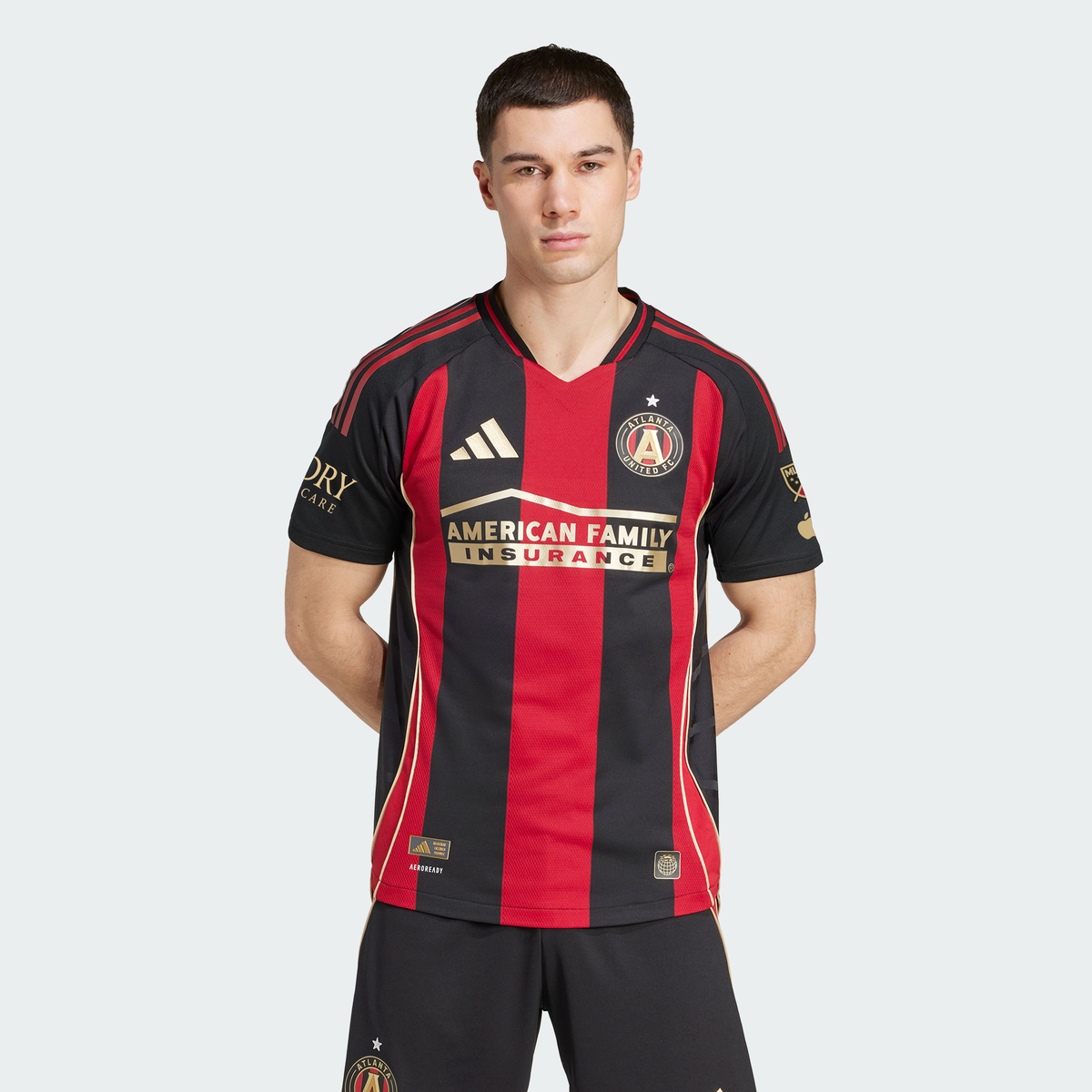 Men's Atlanta United FC Black 2025 The Connector Authentic Jersey