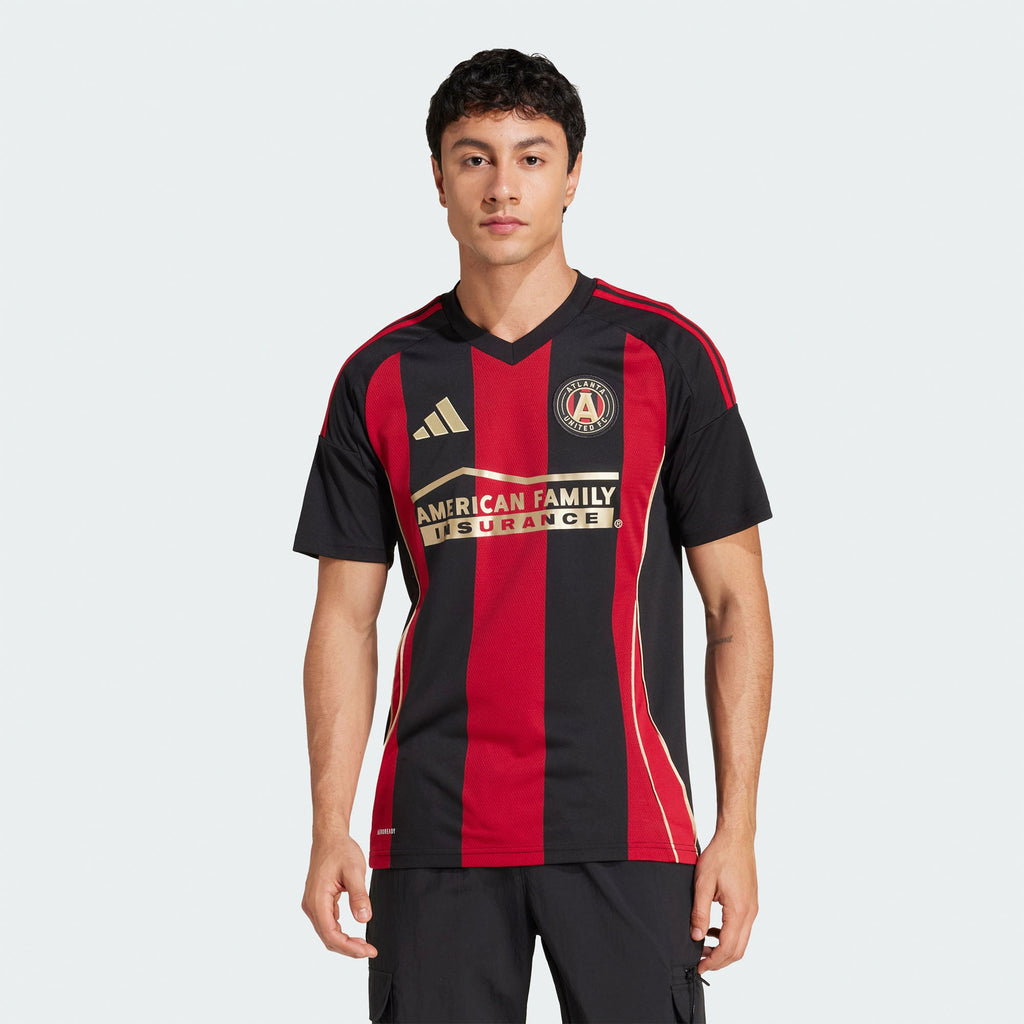 Men's Atlanta United FC Black 2025 The Connector Replica Jersey