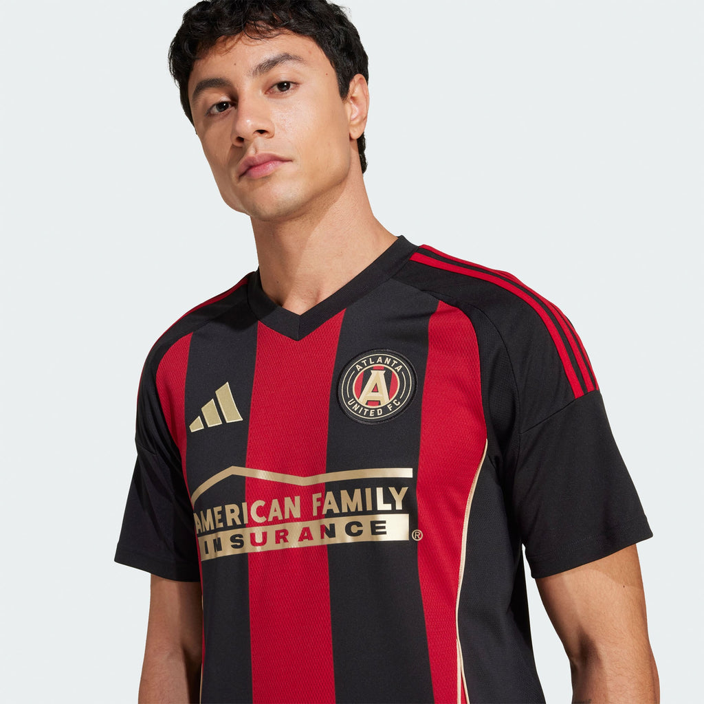 Men's Atlanta United FC Black 2025 The Connector Replica Jersey