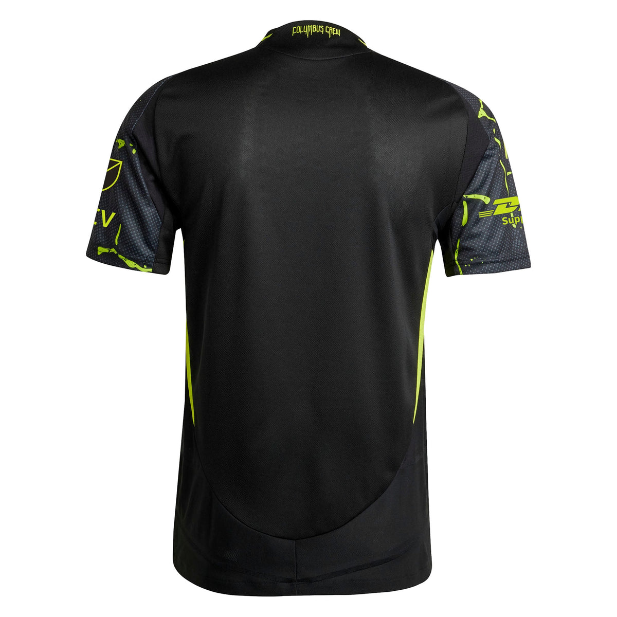 Men's Columbus Crew Black 2025 The Goosebumps Kit Authentic Jersey