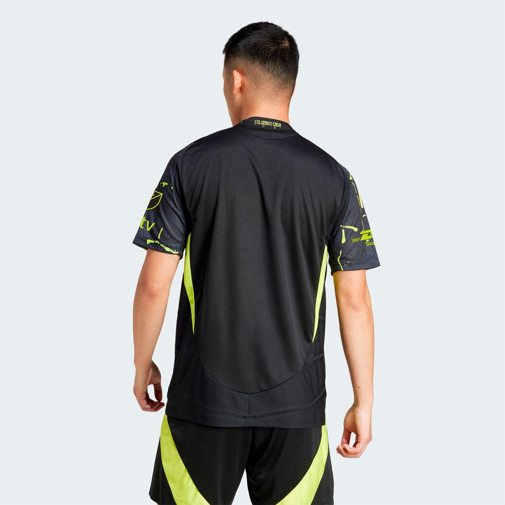 Men's Columbus Crew Black 2025 The Goosebumps Kit Authentic Jersey