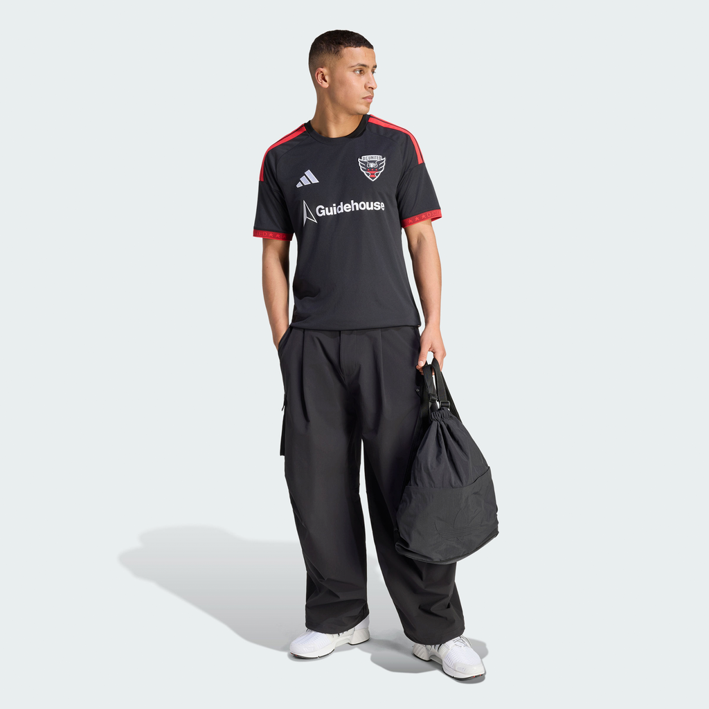 Men's D.C. United Black 2026 Black-and-Red Kit Replica Jersey