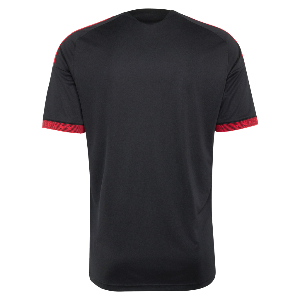 Men's D.C. United Black 2026 Black-and-Red Kit Replica Jersey