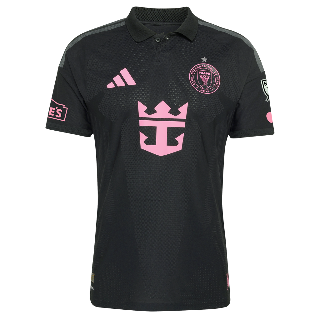 Men's Inter Miami CF Black 2026 Presagio On-Field Authentic Patch Jersey