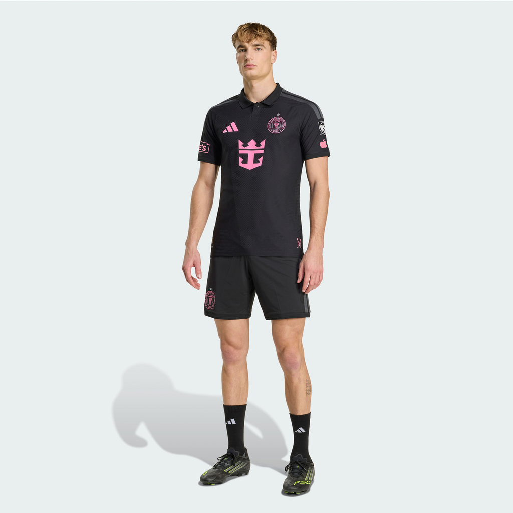 Men's Inter Miami CF Black 2026 Presagio On-Field Authentic Patch Jersey