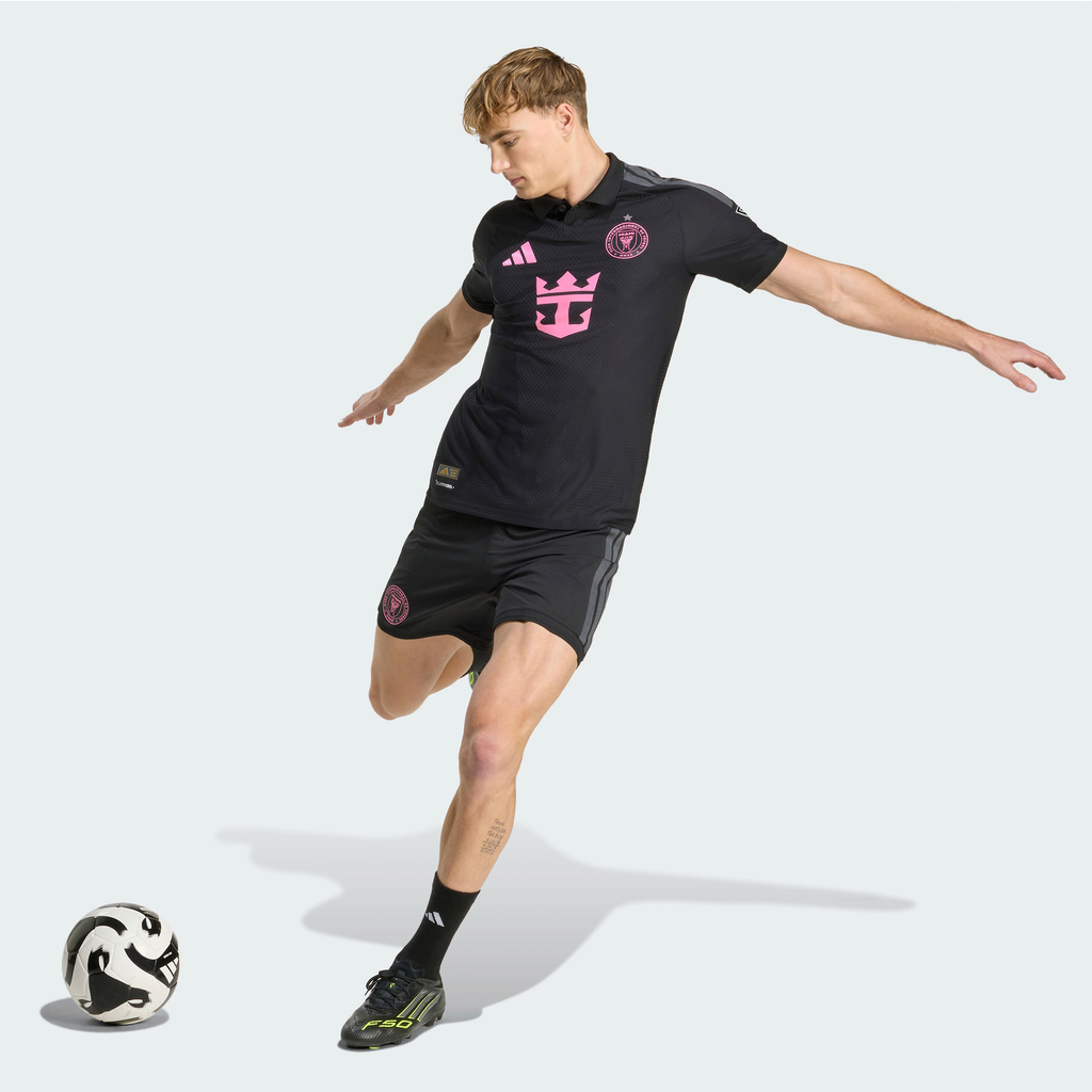 Men's Inter Miami CF Black 2026 Presagio On-Field Authentic Patch Jersey