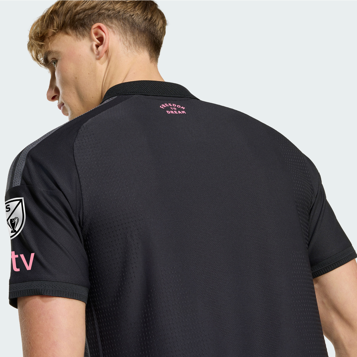 Men's Inter Miami CF Black 2026 Presagio On-Field Authentic Patch Jersey