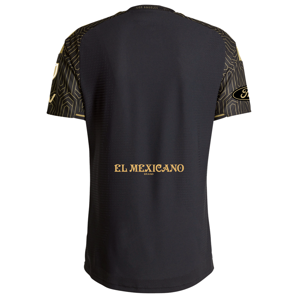 Men's LAFC Black 2026 Primary Kit On-Field Authentic Patch Jersey