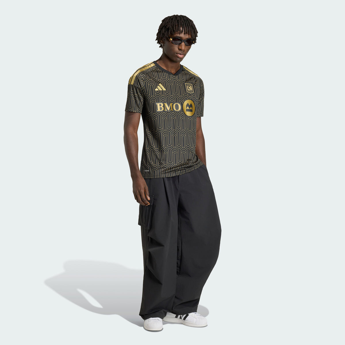Men's LAFC Black 2026 Primary Kit Replica Jersey