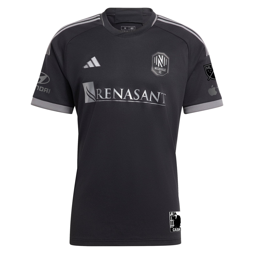 Men's Nashville SC Black 2023 Man In Black Kit Authentic Jersey