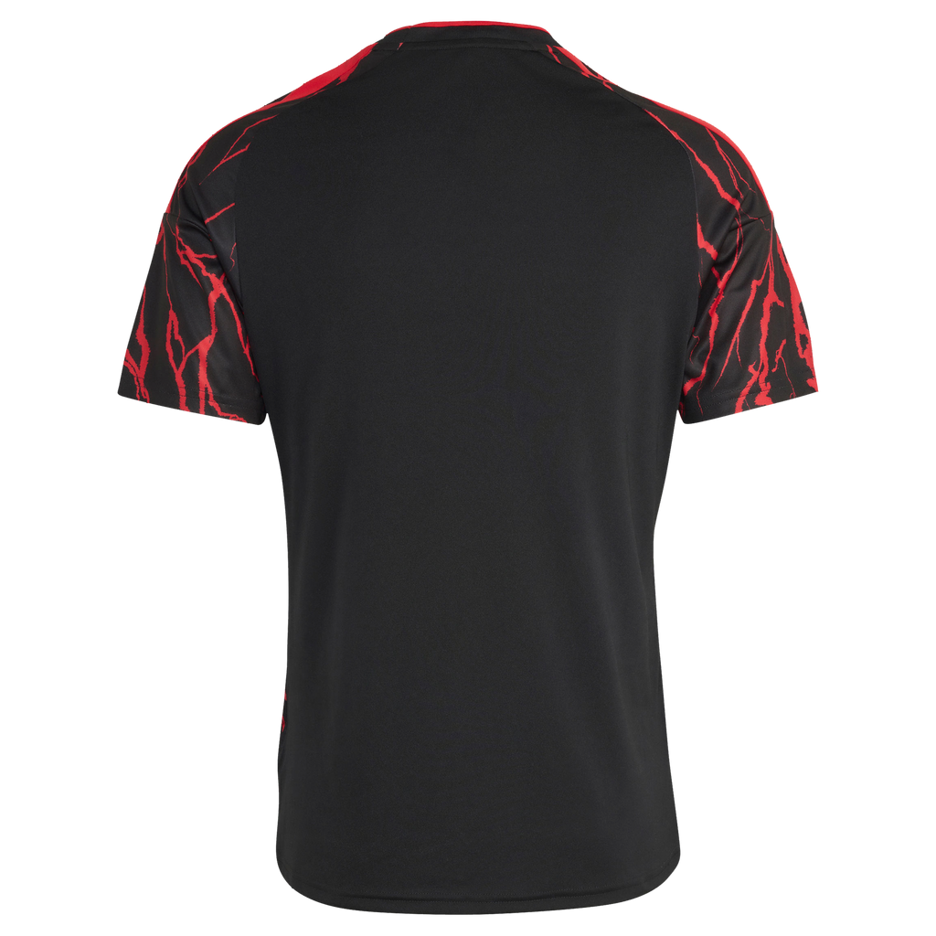 Men's New York Red Bulls Black 2026 The Rooted Kit Replica Jersey
