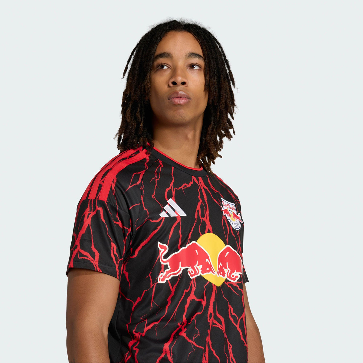 Men's New York Red Bulls Black 2026 The Rooted Kit Replica Jersey