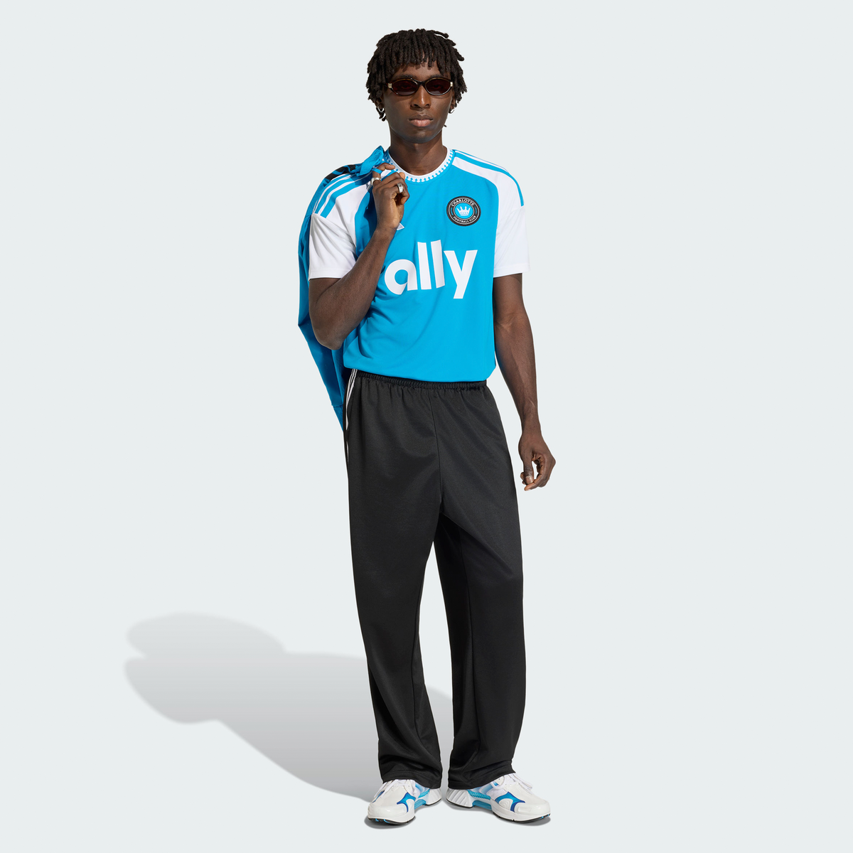 Men's Charlotte FC Blue 2026 Carolina Kit: Crowns Up Replica Jersey
