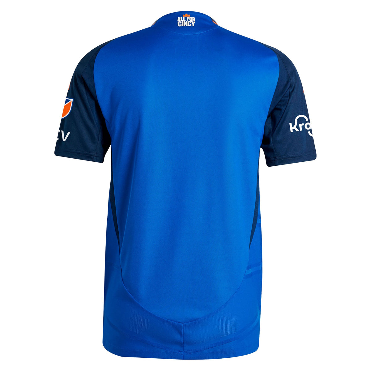 Men's FC Cincinnati Blue 2025 Orange and Blue Legacy Kit Authentic Jersey