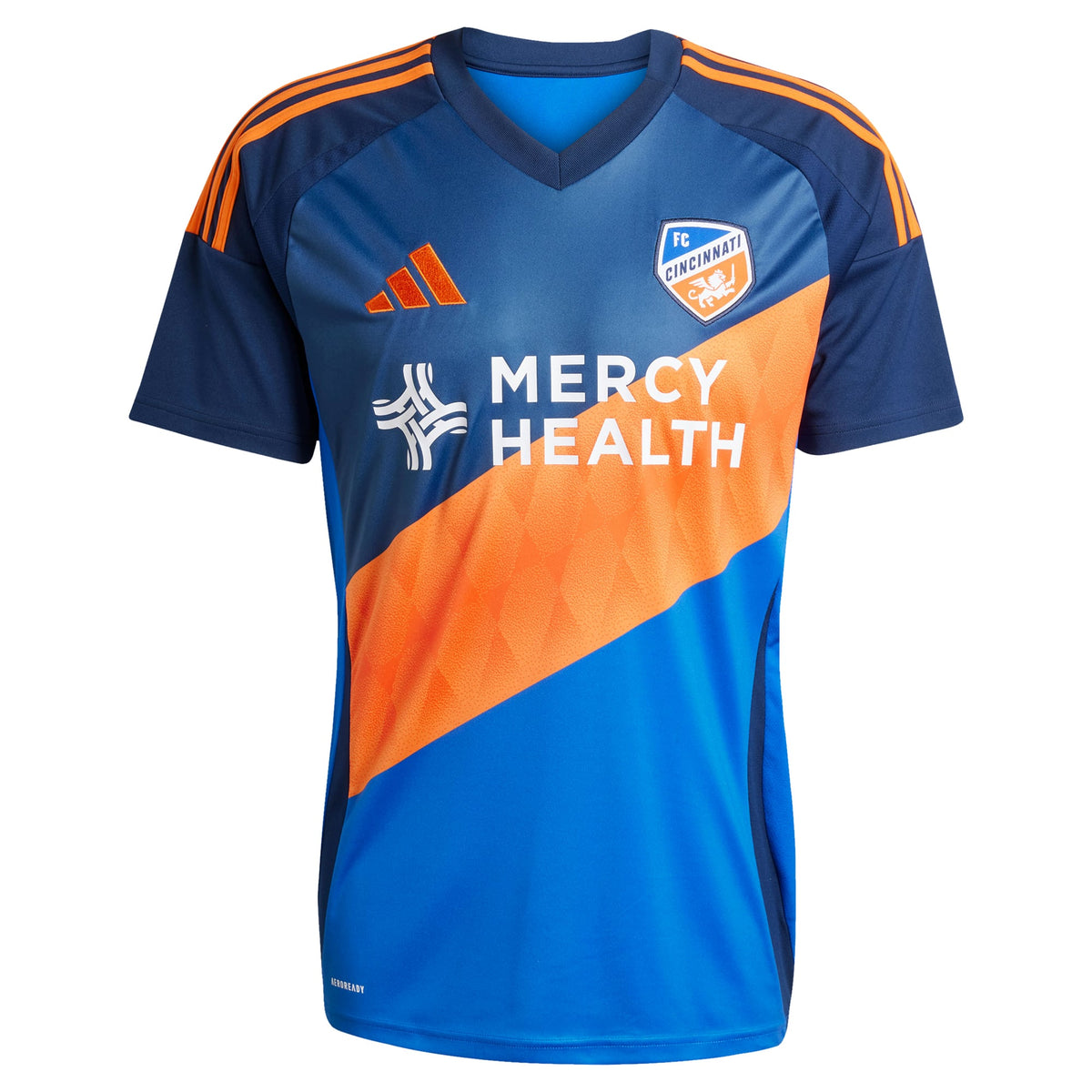 Men's FC Cincinnati Blue 2025 Orange and Blue Legacy Kit Replica Jersey