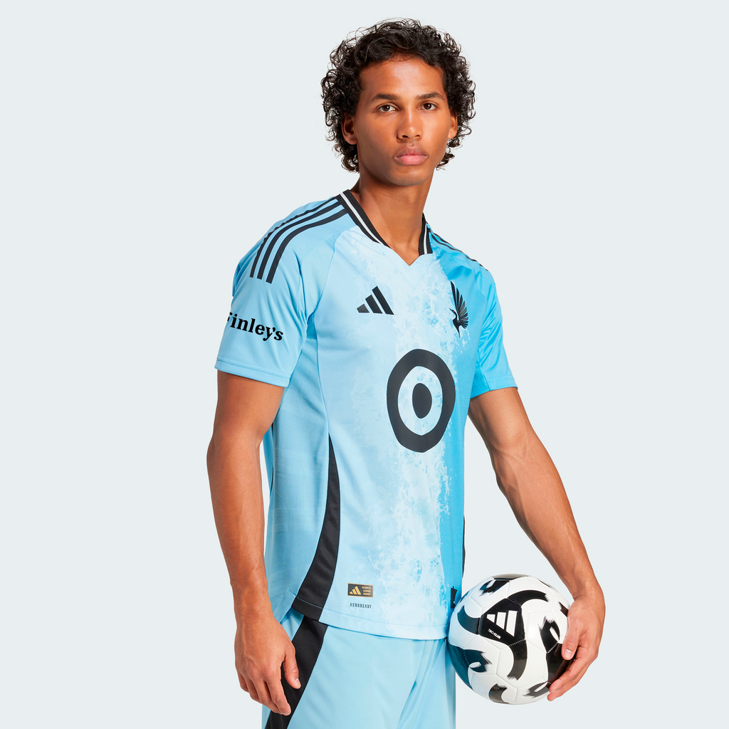 Men's Minnesota United FC Blue 2025 CONVERGENCE On-Field Authentic Patch Jersey