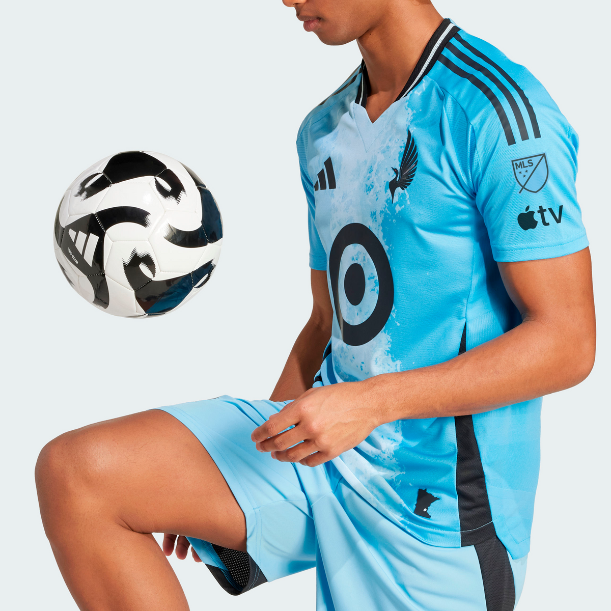 Men's Minnesota United FC Blue 2025 CONVERGENCE On-Field Authentic Patch Jersey