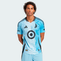 Men's Minnesota United FC Blue 2025 CONVERGENCE On-Field Authentic Patch Jersey