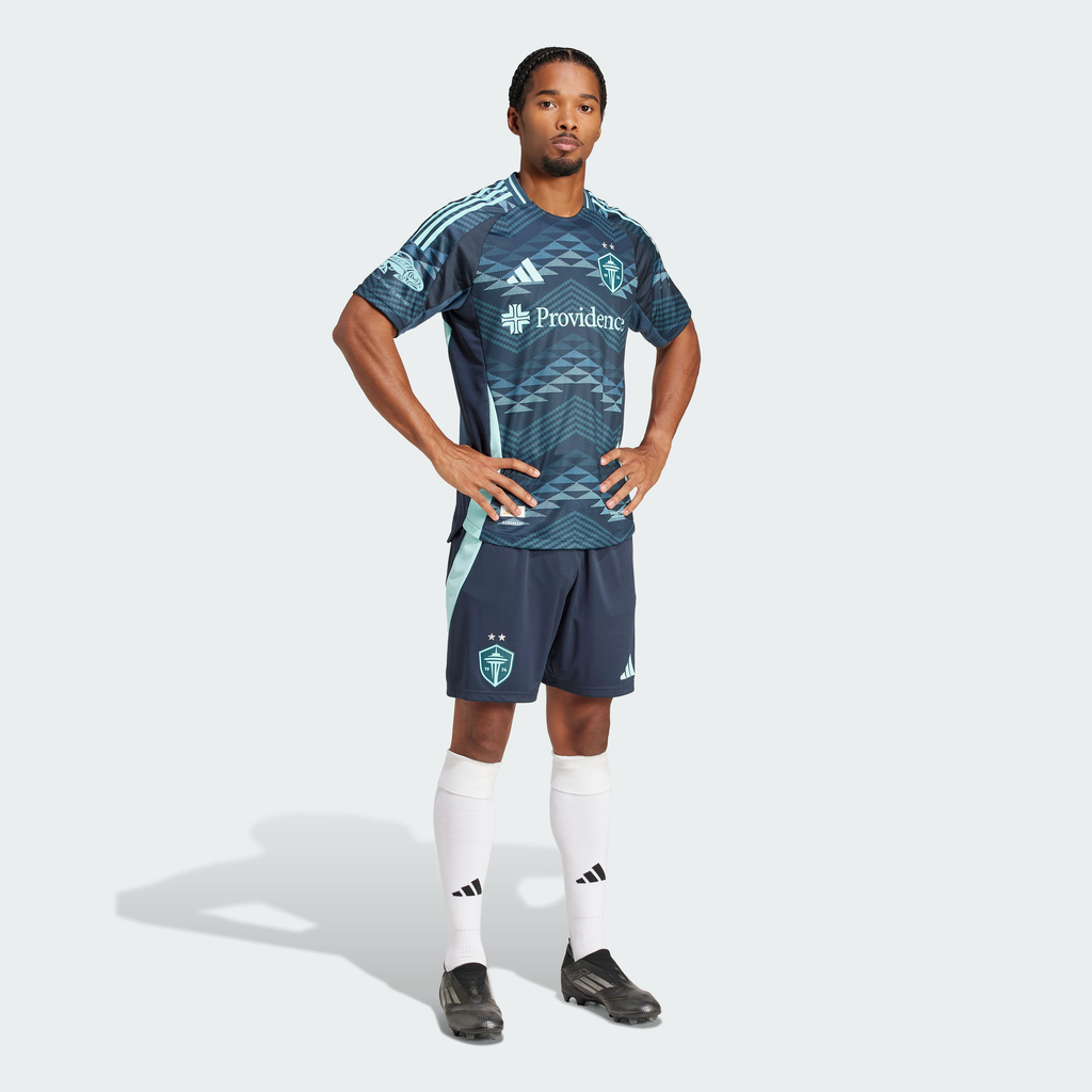 Men's Seattle Sounders FC Blue 2025 The Salish Sea Kit Authentic Jersey