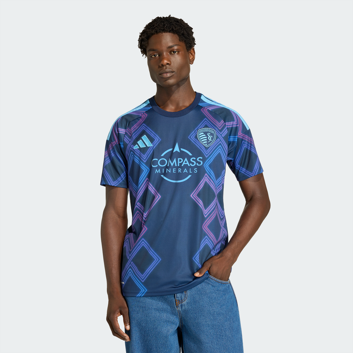 Men's Sporting Kansas City Blue 2026 The 18th & Vine Kit Replica Jersey
